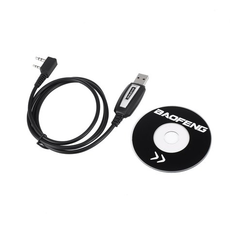 Baofeng-Cable de programación USB UV-5R Cable de codificación de Walkie Talkie CB, Cable de programa de puerto K para BF-888S UV-82 UV 5R, accesorios ► Foto 1/6