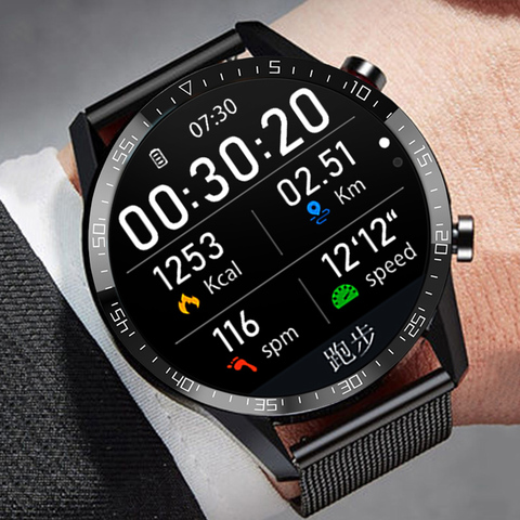 Reloj Inteligente IP68 para Hombre, Reloj Inteligente con Android y respuesta a llamadas, para Huawei y Apple Phone, 2022 ► Foto 1/6