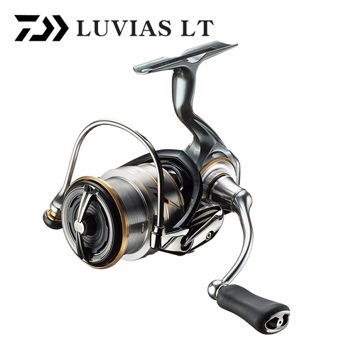 DAIWA-carrete poco profundo para pesca deportiva, bobina giratoria de aluminio para agua salada con cuerpo medio Spool9 + 1BB, modelo LUVIAS LT 2022 S 2000S 2500S, 3000, 2500, 3000, novedad de 4000 ► Foto 1/3