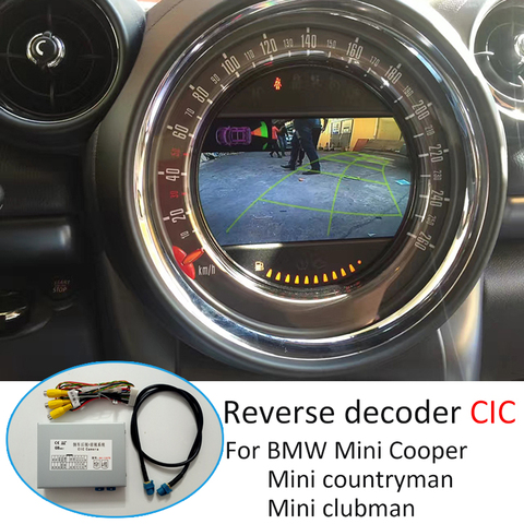 Para el sistema bmw CIC Módulo decodificador inverso para mini cooper countryman clubman imagen de reversa interfaz de cámara del coche 2011-2016 ► Foto 1/6