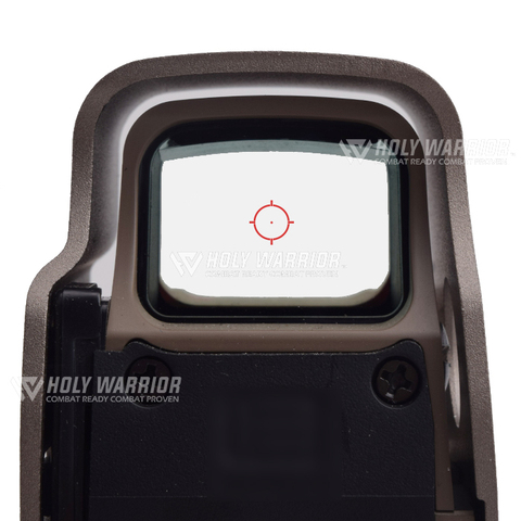 HolyWarrior-mira holográfica S1 de vidrio recubierto de plata, EQTECH, EXP-S3, punto rojo, caza o airsoft, GBB, AEG, uso completo, restauración de Detalles ► Foto 1/6