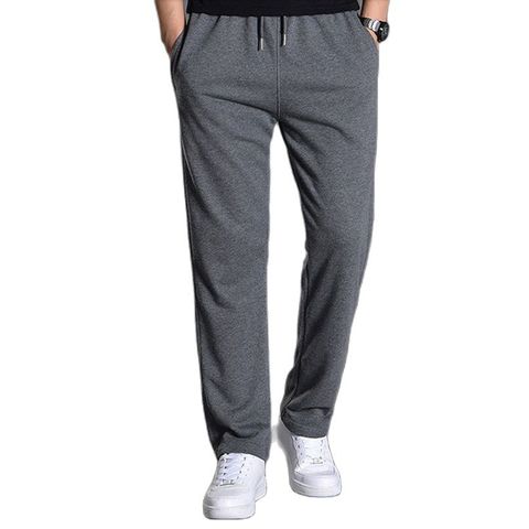 Pantalones deportivos de algodón de punto para hombre, ropa de calle para correr, pantalones de chándal para correr, ropa deportiva, Primavera ► Foto 1/6