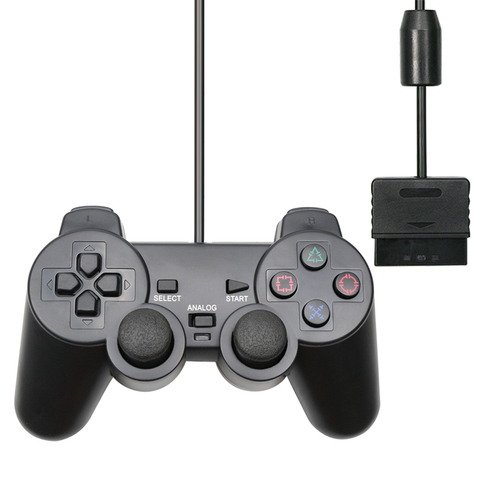 Mando con cable USB para PS2, Mando para Playstation 2, accesorio para consola ► Foto 1/6