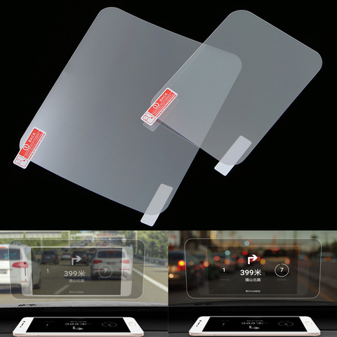 Adhesivo transparente para parabrisas de coche, película reflectante para pantalla Head Up, accesorios para automóviles HUD ► Foto 1/6
