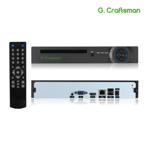 XMeye-grabador de vídeo de red 4K NVR, 16 canales, reconocimiento facial, H.265 + Onvif, 1 HDD, 24/7, cámara de grabación IP, sistema Onvif P2P ► Foto 1/5