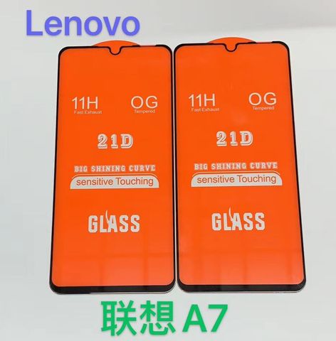 Pegamento total de vidrio templado 21D para Lenovo A7 9H, película protectora de pantalla completa para Lenovo A7 ► Foto 1/6