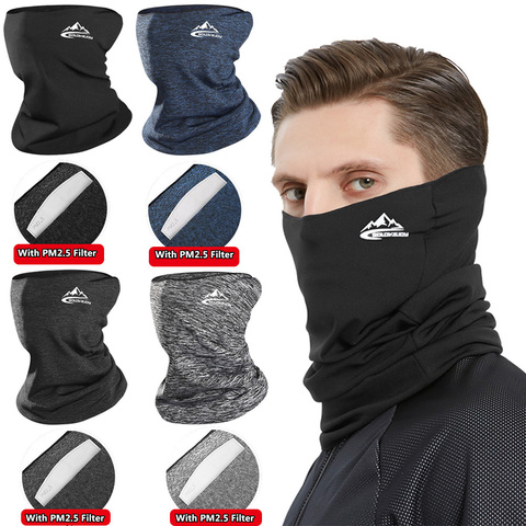 Pañuelo de ciclismo para invierno, para correr, cuello, para bicicleta, para cara, deportes, Bandana para bicicleta, diademas de bicicleta, accesorios ► Foto 1/6