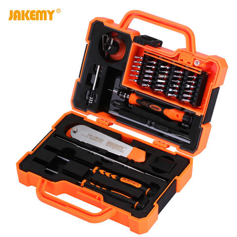 JAKEMY-conjunto de herramientas de reparación, puntas de destornillador de precisión, cuchillo, Herramientas Abiertas LCD para teléfono móvil, tableta, Kit de herramientas de ordenador ► Foto 1/6