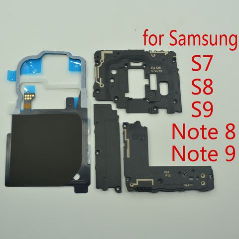 Panel de antena de carga inalámbrica NFC, altavoz fuerte para Samsung S7 Edge S8 S9 Plus Note 8 9, piezas de reparación de teléfono originales, Cables flexibles ► Foto 1/6