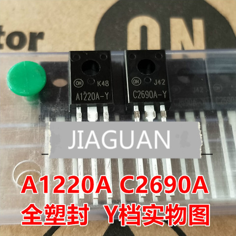 4 par en 2SA1220 2SC2690 Y a-126 A1220A-Y C2690A-Y amplificador de potencia de Audio 2SA1220A-Y 2SC2690A-Y de Audio par A1220A C2690A ► Foto 1/1