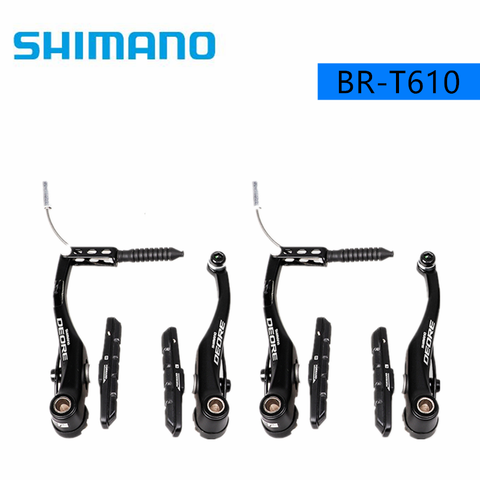 Shimano era BR-T4000 Deore-Juego de frenos BR-T610 en V, versión mejorada de BR-M422, juego de frenos delanteros y traseros para bicicleta de montaña ► Foto 1/5