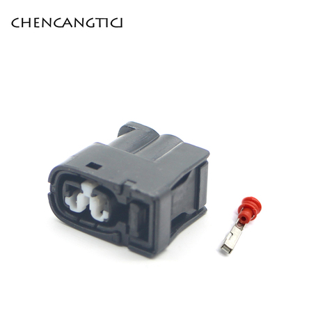 2 Sets 2 Pin de forma automática hembra conector del inyector de 2JZ-GE matriz Lexus SC300 Hyundai Mazda RX para Toyota 90980-11246-7283-8226-30 ► Foto 1/1