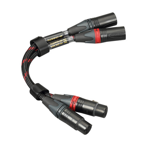 TOPPING-Cable de Audio profesional TCX1 Audiophile 6N, Cable de cobre y cristal XLR, línea equilibrada ► Foto 1/6