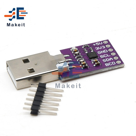 MCU-200 FT200XD de un Chip, puerto USB a I2C IIC, entrada de nivel TTL, salida CMOS, Convertidor de nivel de 3,3 V para USB i/o para Ardunio ► Foto 1/6