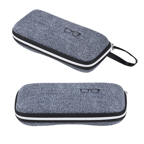 Nuevo 1 Uds EVA cajas gafas funda gafas de sol para mujer caja de gafas de moda con cordón cremallera fundas de gafas para hombres y mujeres ► Foto 1/6