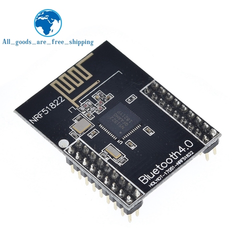 Módulo de Comunicación Inalámbrico TZT NRF51822 2,4G, módulo Bluetooth, módulo zigbee, DMX512 ► Foto 1/6