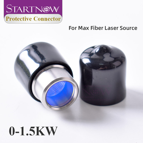 Startnow-conector protector de salida Grupo de lentes con tapa protectora de lente para máquina de corte de fibra láser QBH, MAX 0-1500W ► Foto 1/6