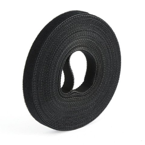 Negro sujetacables de Nylon correas velcro adhesivo organizador de cables, devanadera del Cable del, gerente de correa USB Cable Protector ► Foto 1/6