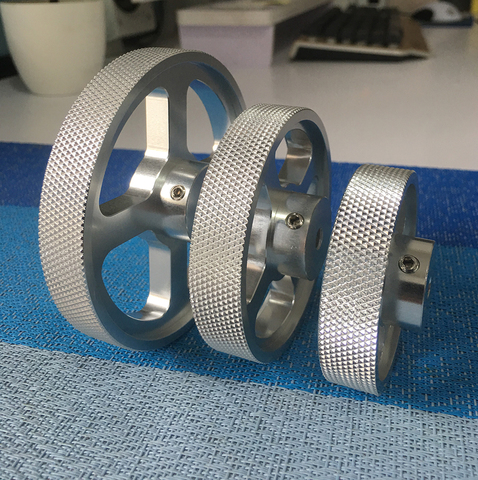 Rueda de medición de rueda de codificador síncrona de aleación de aluminio para Codificador rotativo, medidor de circunferencia de rueda de conteo 200 250 300mm ► Foto 1/6