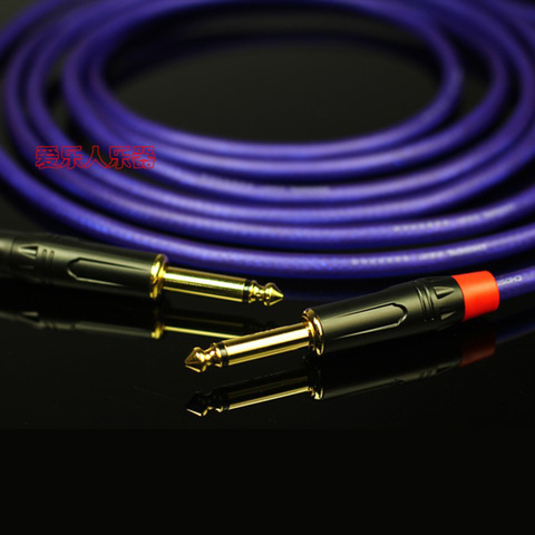 Cable de Audio KGR para guitarra eléctrica, reducción de ruido, altavoz, caja de bajos, blindaje, línea de reducción de ruido ► Foto 1/5