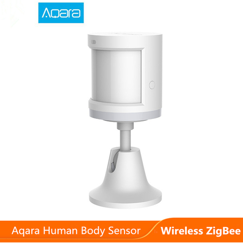 Aqara-Sensor de movimiento de cuerpo humano, Sensor de cuerpo inteligente, inalámbrico, ZigBee, soporte de conexión, luz para Xiaomi Smart home Mihome ► Foto 1/6