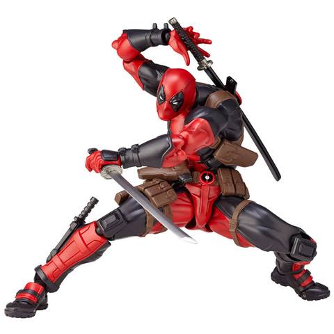 Marvel 15cm X-MAN DeadPool Super Hero BJD juntas Moveable figura de acción juguetes modelo ► Foto 1/6