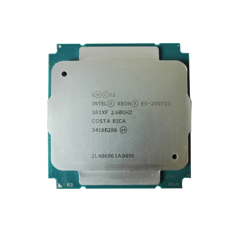 Intel Xeon E5 2697V3 E5 2697 V3 procesador 14-core 2,60 GHZ 35MB 22nm LGA2011-3 TDP 145W CPU ► Foto 1/1