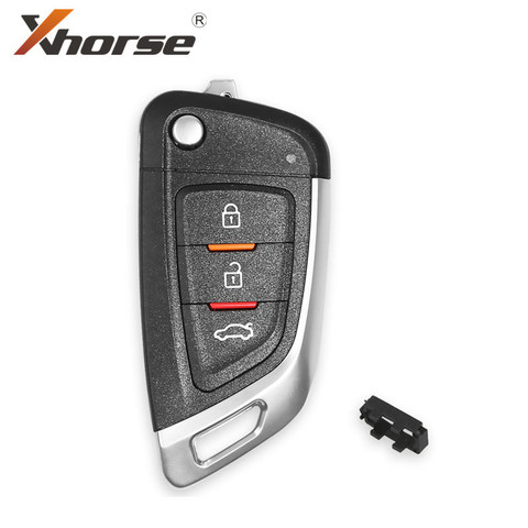 Xhorse-llave de coche remota Universal con 3 botones para llave VVDI herramienta/VVDI2 xkf02en 5 unids/lote ► Foto 1/6