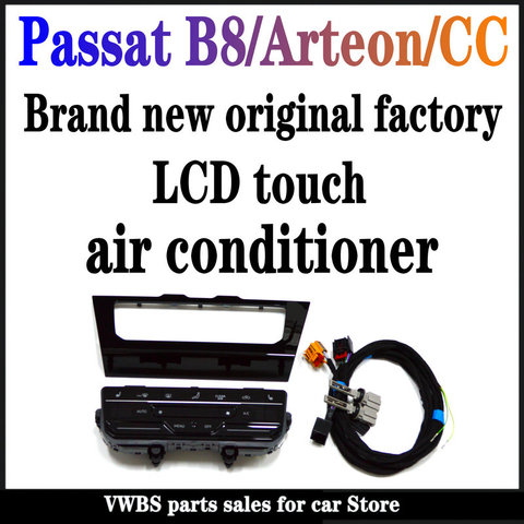 Panel de aire acondicionado automático con pantalla táctil LCD, interruptor de aire acondicionado automático para V W, Passat B8, artefacto CC ► Foto 1/6