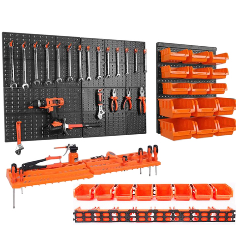 Caja de piezas Caja de tornillos Caja de herramientas de plástico Caja de  herramientas de coche Organizador de piezas Caja de almacenamiento de