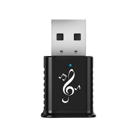 Receptor y Adaptador USB Bluetooth 5,0, Dongle inalámbrico de Bluetooth 5,0, Mini transmisor de música para PC y ordenador ► Foto 1/6