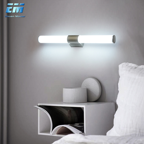 Espejo de luz LED de pared de 12W, 16W y 22W para decoración de interiores, lámpara de pared para baño, vestidor, cocina, AC85-265V, ZJQ0014 ► Foto 1/6