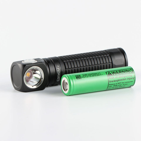 Convoy-linterna H1 CREE XML2 multifuncional, luz de cabeza, 18650, antorcha, con batería de litio 18650 ► Foto 1/6