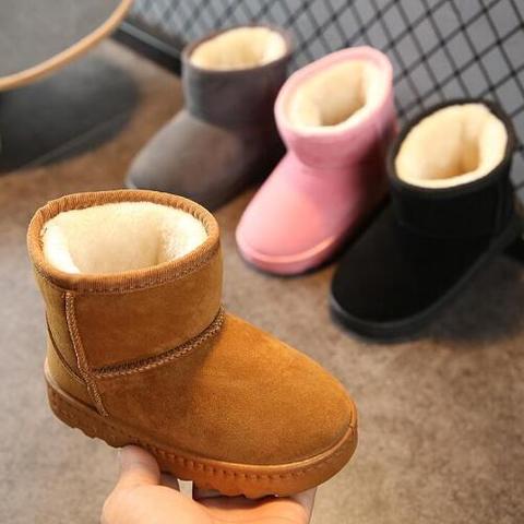 Zapatos informales de moda para niños y niñas, botas de nieve Martin, zapatillas deportivas de marca, color blanco ► Foto 1/6