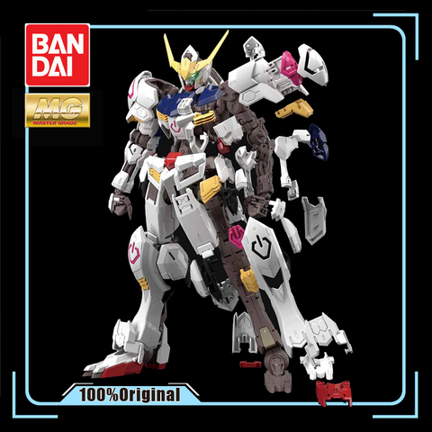 BANDAI-figuras de acción de Gundam, ASW-G-08 MG 1/100, Barbatos, traje móvil de 4 tipos, Gundam, huberos de sangre de hierro ► Foto 1/6