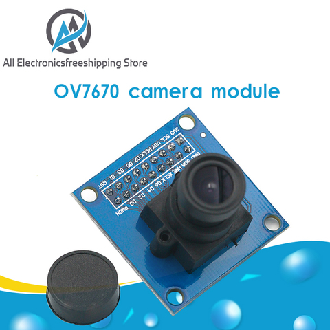 OV7670 módulo de cámara OV7670 moduleSupports VGA CIF pantalla de control de exposición automático tamaño activo 640X480 para Arduino ► Foto 1/6