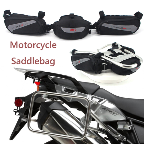 Bolsa para SILLÍN de motocicleta, bolsa trasera impermeable para Honda CRF1000L CRF 1000L Africa Twin CBF 1000L Adventure Sports ► Foto 1/6