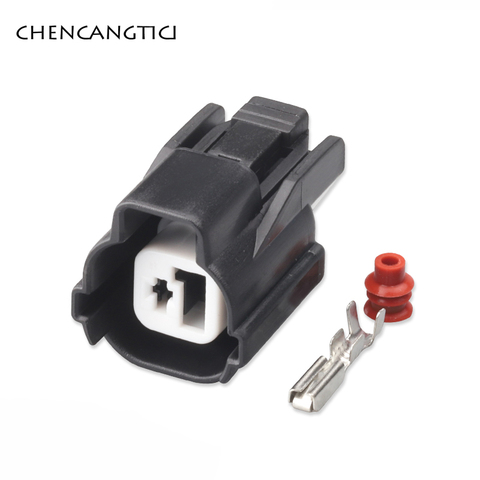 5 Sets Sumitomo 1 Pin forma Vtec solenoide macho cuerno de coche Sensor de conector hembra para Honda 6189-0386 ► Foto 1/4