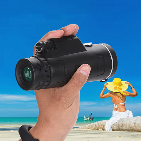 Binoculares profesionales de visión nocturna HD, telescopio Monocular militar para exteriores, para caza, Camping, regalo para niños ► Foto 1/6