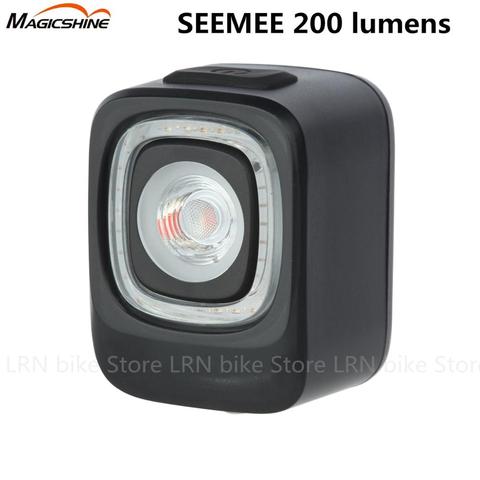 MAGICSHINE SEEMEE-luz trasera de 200 Bicicleta inteligente, luz de carga USB de 200 lúmenes, luz trasera de bicicleta de montaña, luz de advertencia para bicicleta de carretera ► Foto 1/6