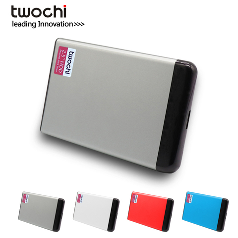 TWOCHI USB 3,0 80GB 120GB 160GB 250GB 320GB 500GB 1TB de disco duro externo portátil 2,5 
