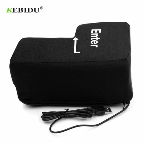 Kebidu-tecla de entrada USB para programador, botón de descompresión para ordenador, almohadas de ventilación para escritorio ► Foto 1/6