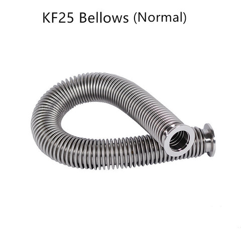 KF25 tipo Normal, 100-1000mm de alto vacío de fuelle de acero inoxidable 304 rápido manguera fuelle tubería ha sido probado por fugas ► Foto 1/6