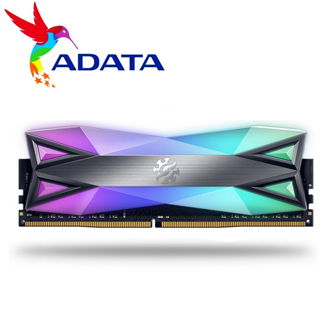 ADATA-módulo de Memoria RAM XPG D60 para ordenador de escritorio, 8GB, 16GB, 2x8GB, DDR4, PC4, 3200Mhz, 3000MHZ, 2666MHZ, DIMM, 8G, 2666, 3000, 3600 MHZ ► Foto 1/6