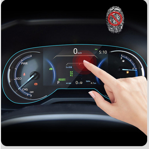 Para Toyota RAV4 RAV-4 2022 de 2022 del instrumento del coche Panel Protector del tablero de membrana película centro de Control de pantalla táctil Protector ► Foto 1/5