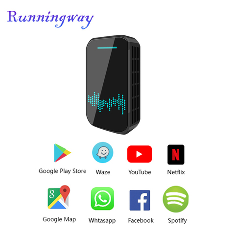 Runningway-REPRODUCTOR multimedia para coche, Android 7,0, Radio automotriz, Carplay indefinido con sistema 2 + 32G, DVD, navegación GPS ESTÉREO ► Foto 1/6