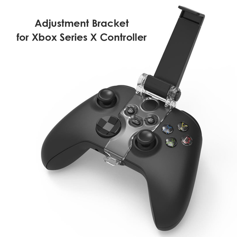 Soporte inalámbrico para mando de Xbox Series S/X, soporte para el teléfono, pinza de teléfono móvil para Microsoft Xbox Series S/X ► Foto 1/6