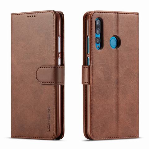 Funda con tapa para Huawei P Smart Plus 2022, carcasa magnética tipo billetera para Huawei 20i 10i, carcasa de cuero de lujo ► Foto 1/6