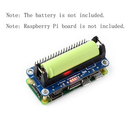 Placa de expansión para Raspberry Pi Zero W H 3 4, módulo de fuente de alimentación de batería de ion de litio, salida regulada de 5V, accesorios ► Foto 1/5
