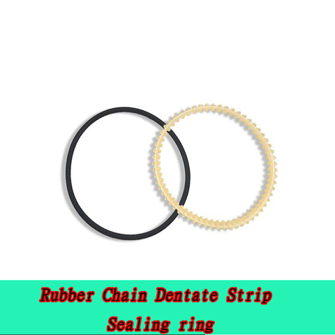 Tira de dentado de cadena de goma, 10 Uds., para joyería KD/KT6808, accesorios para mezcladora de tambor ► Foto 1/3